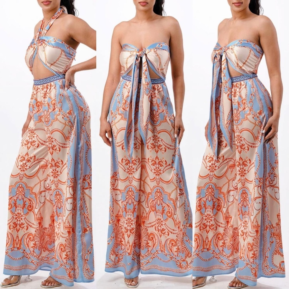 Zoe Convertible Wide Leg Jumpsuit